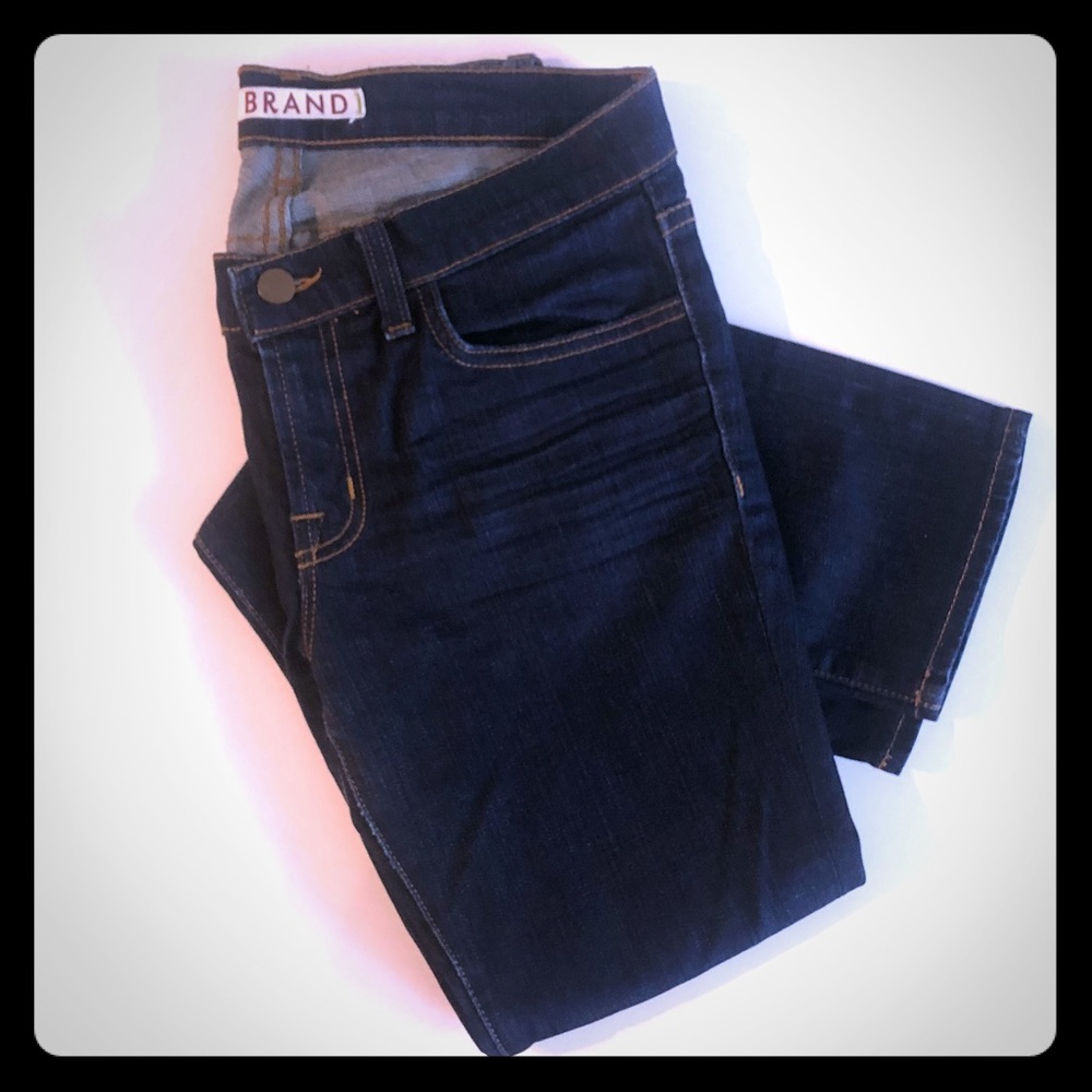 J brand Skinny Jeans Dark Wash sz 27